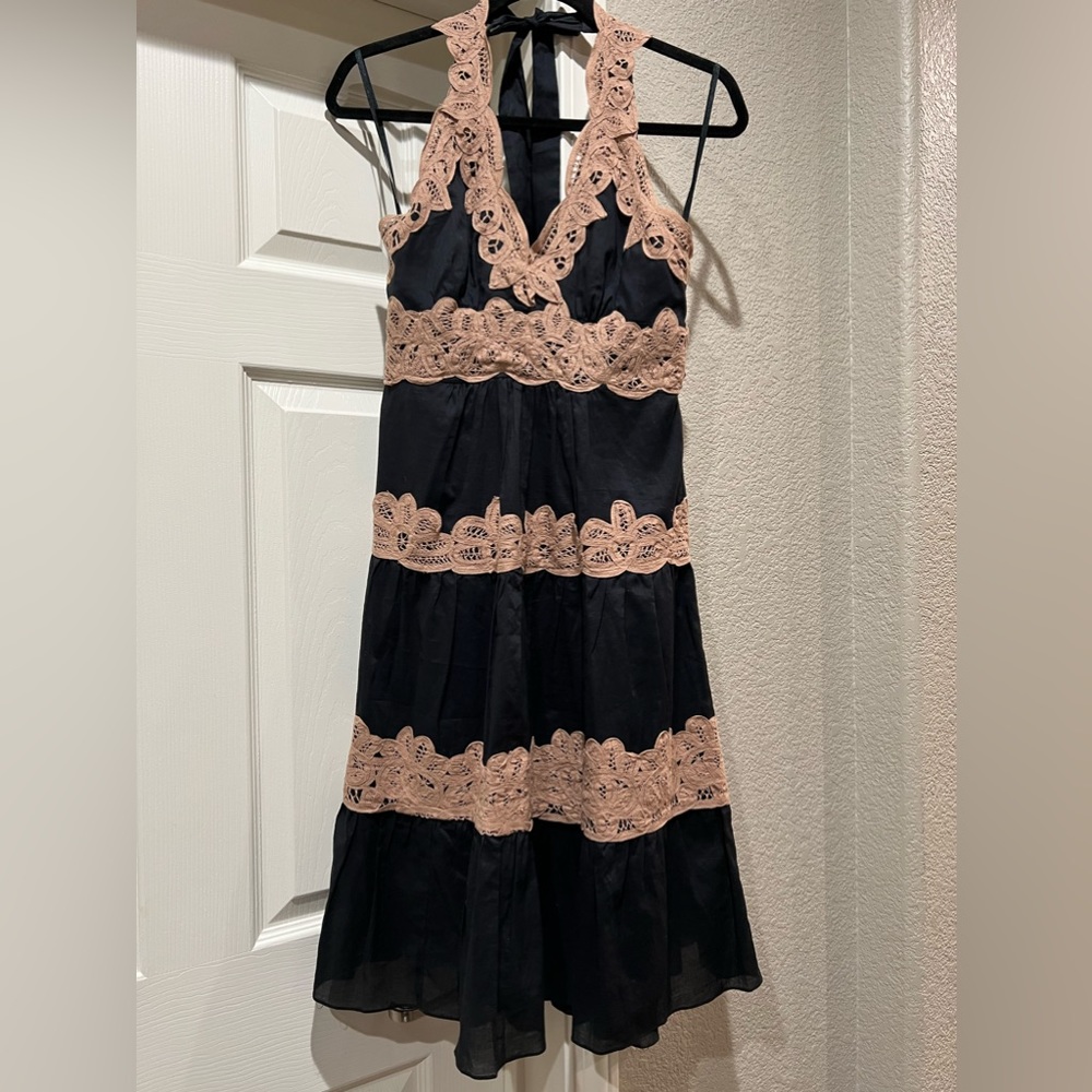 BCBG MAXAZRIA Halter Dress